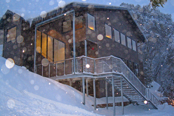 The KVSC lodge at Falls Creek